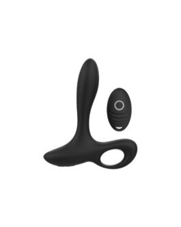 Wonderland Clancy Rechargeable Vibrating Butt Plug Black - Image 2