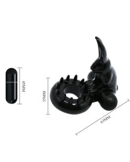 Vibrating Bunny Cock Ring - Image 5