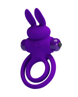 Pretty Love Vibrant Penis Ring III Purple - Image 2