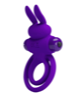 Pretty Love Vibrant Penis Ring III Purple - Image 5