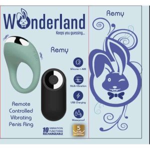Wonderland Remy Remote Controlled Vibrating Penis Ring