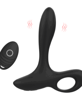Wonderland Clancy Rechargeable Vibrating Butt Plug Black - Image 4